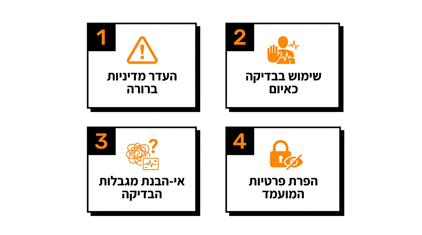 טעויות נפוצות של מעסיקים בהזמנת פוליגרף לעובדי כספים