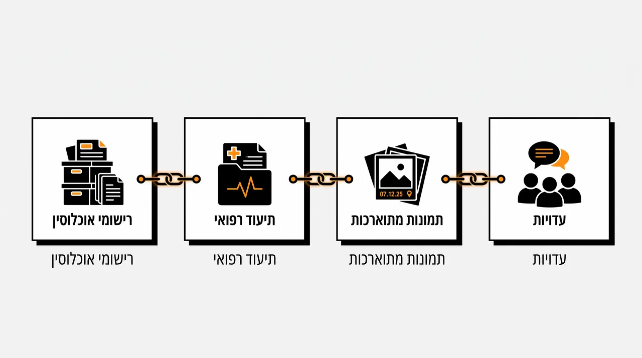 הוכחת קשר משפחתי ללא מסמכים מסודרים