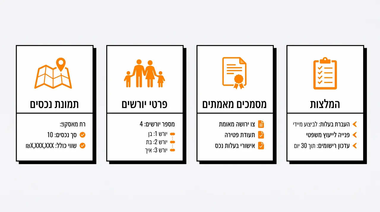 דוח חקירת עיזבון – מה מקבלים בסוף
